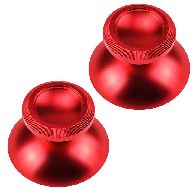 Xbox One Aluminum Alloy Analog Controller Thumbstick Red