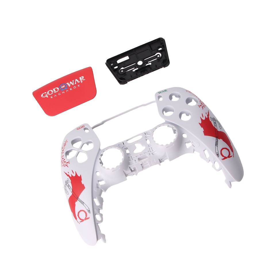 PS5 Dualsense Controller Front Shell With Touchpad GOW 2 for BDM-20/30/40