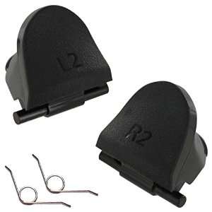 PS4 Dual shock 4 Wireless Controller Replacement L2 R2 Tigger Button with Spring (1 Pair)