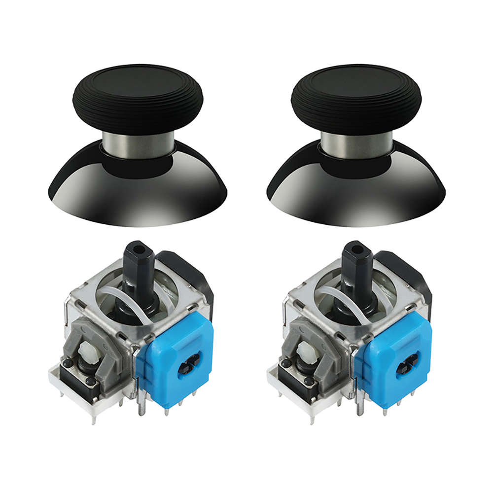 GuliKit PS4 Dualsense Controller TMR Electromagnetic Joysticks with Thumbsticks