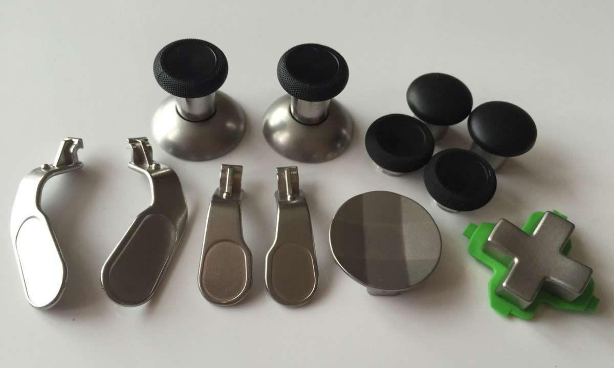 XBOX ONE Elite Controller Full 15Pcs Thumb Grips Stick + D-Pad and Bumper Trigger Button Set