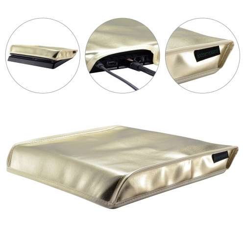 PS4 Slim Console Light Gold Nylon Dust Guard Cover
