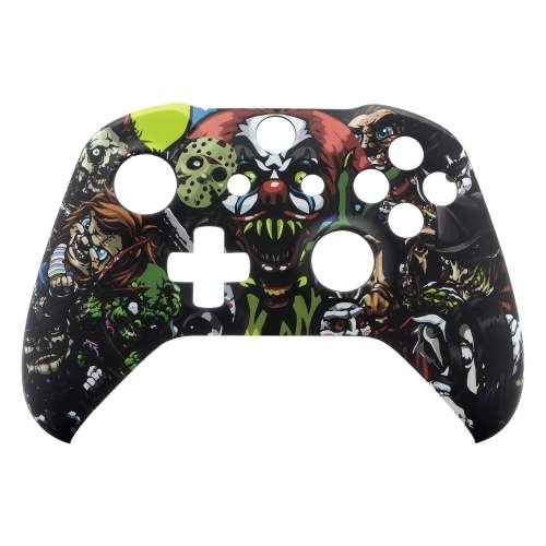 XBOX ONE S Controller Front Faceplate Art Series Halloween