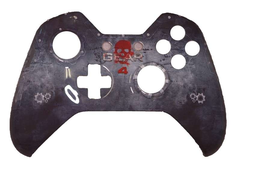 Xbox One Controller Front Faceplate Art Series Gears of War