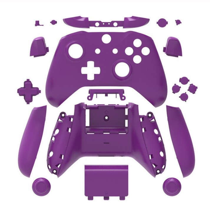 XBOX ONE S Controller Full Shell Series Matt Purple