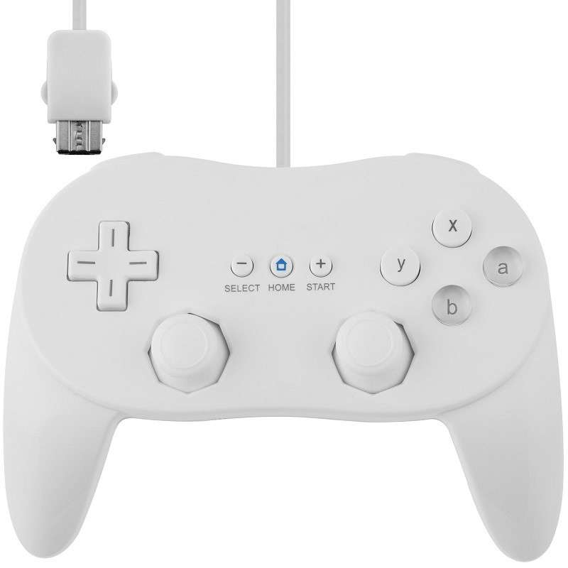 Wii / Wii U Classic Controller Pro White