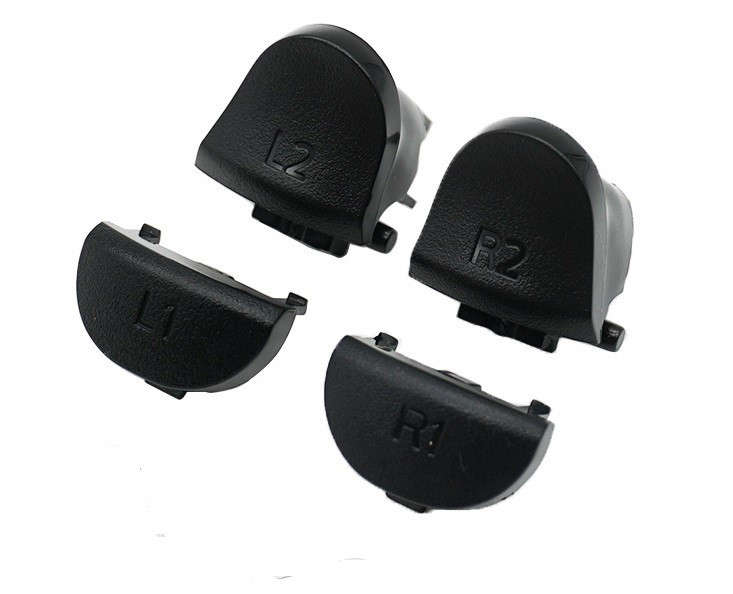 PS4 Dualshock 4 DS4 V2 Replacement R1L1 + R2L2 Trigger Buttons Set