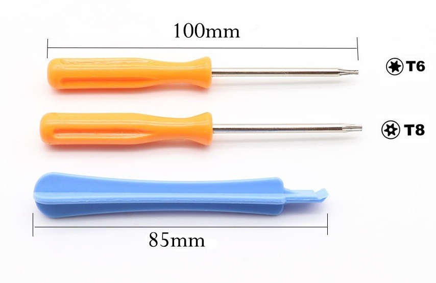 ScrewDriver Set Mini Torx T8 + T6 + Prytool