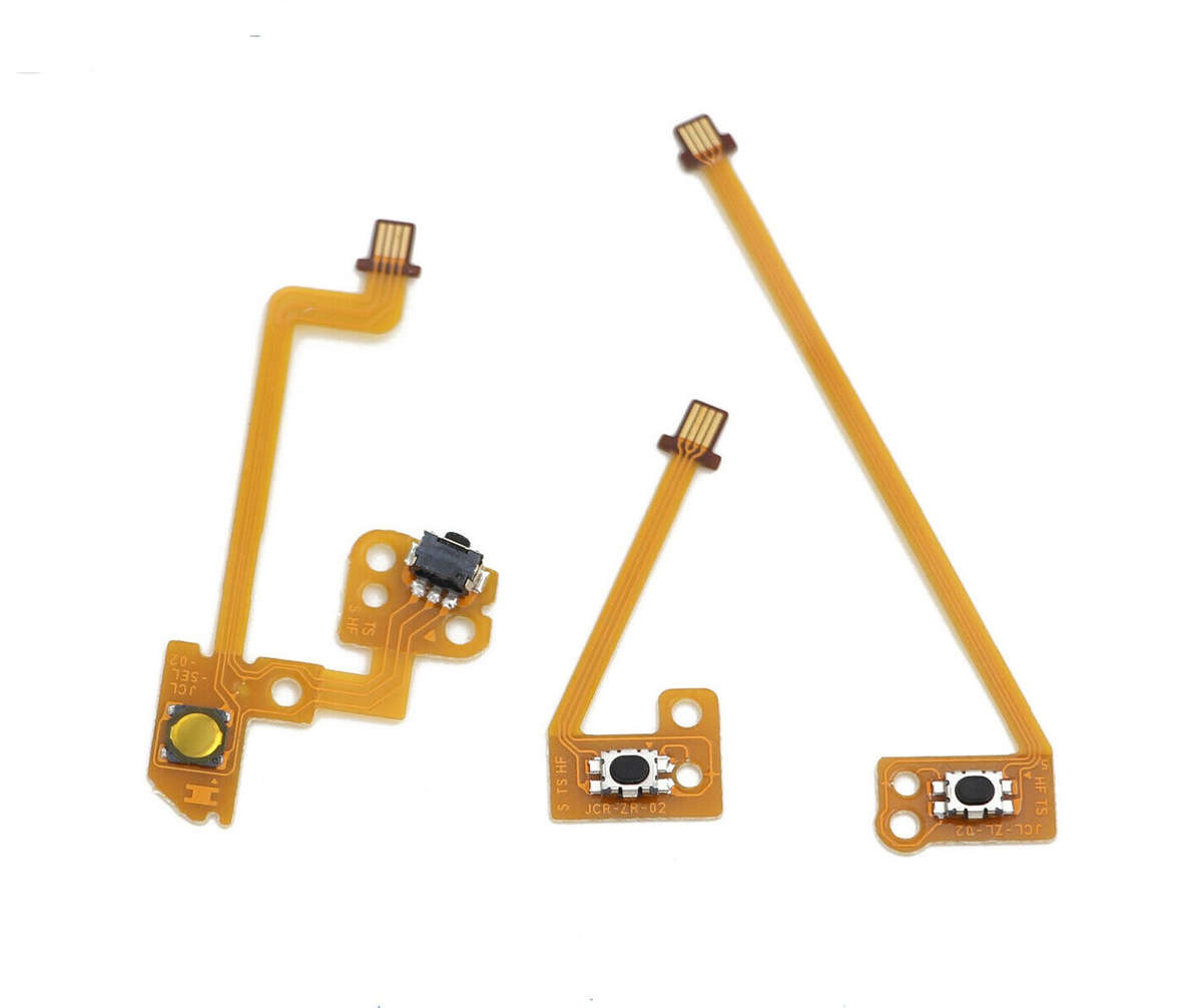 NS Switch Joycon Original L ZL ZR Left Right Trigger and Minus switch Button Flex Cable