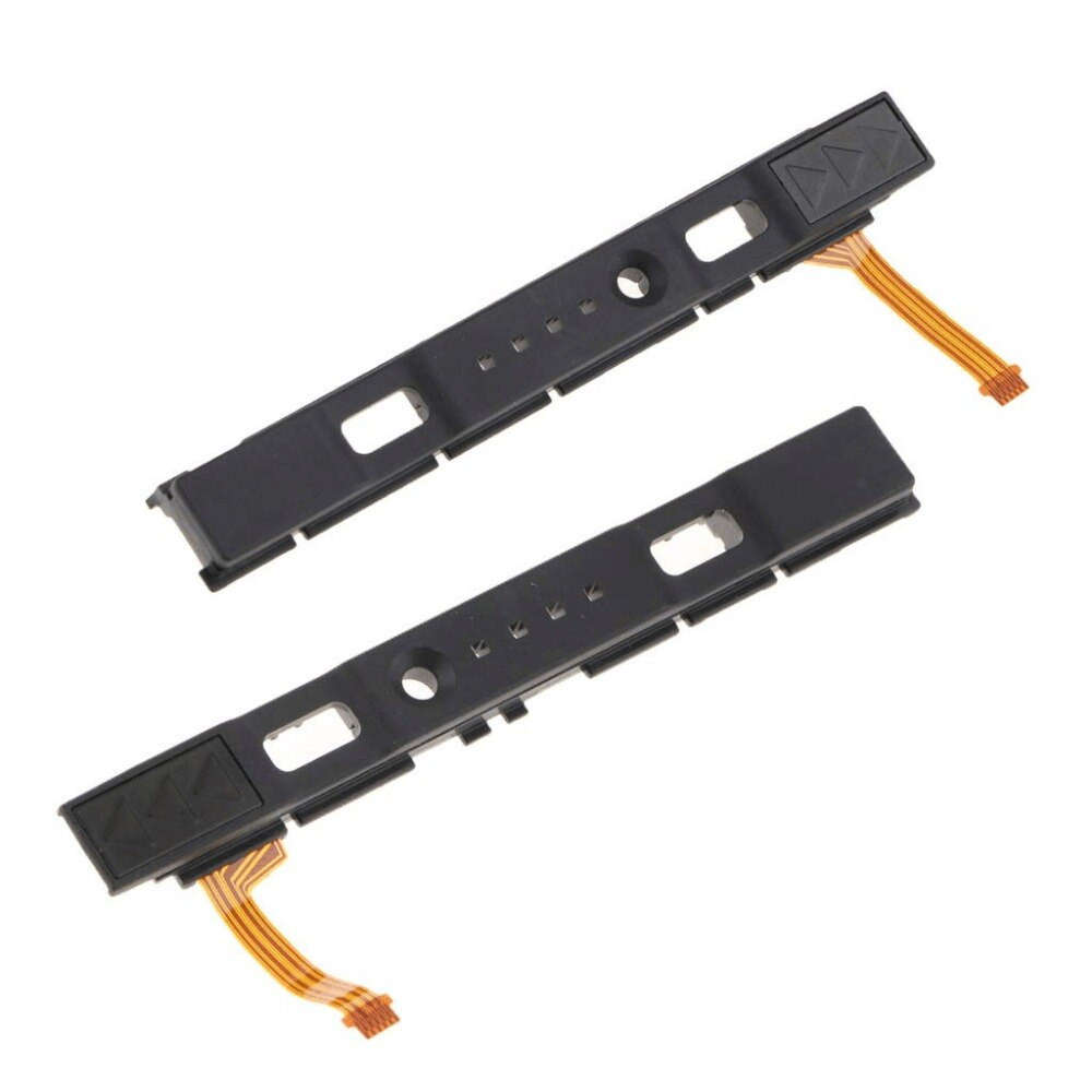 NS Switch Joy-con Left and Right Plastic Slider Rail Assembly with Flex Cable