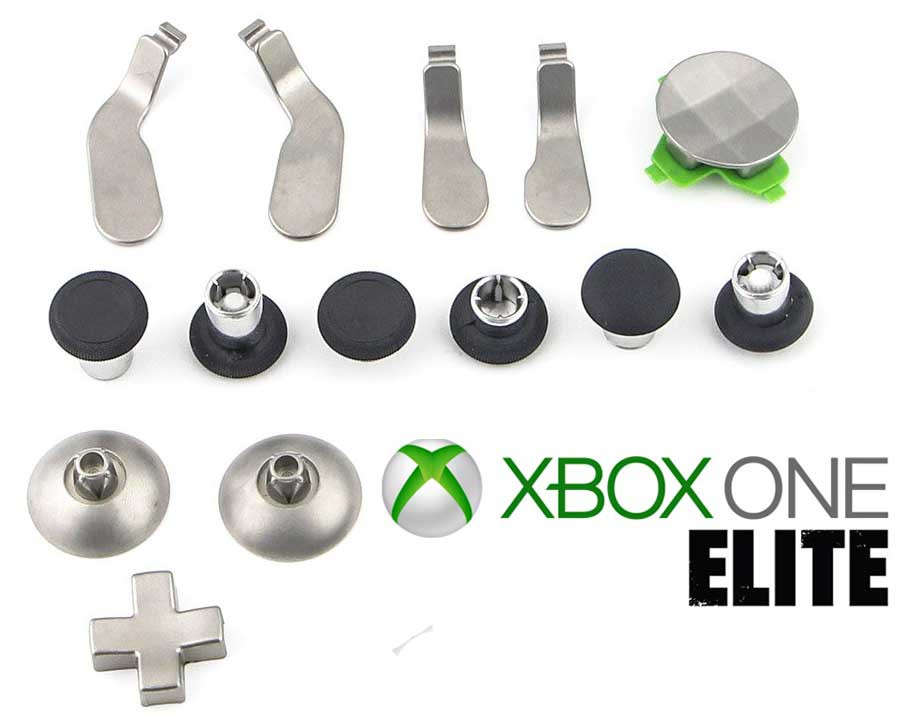 XBOX ONE Elite Controller Thumb Grips Stick + D-Pad and Bumper Button Set
