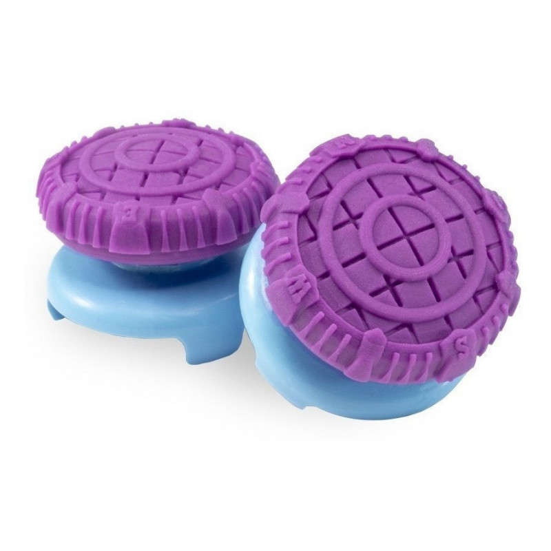 PS4 Controller Raised Thumbsticks FPS Battle Royale Analog Extenders Purple