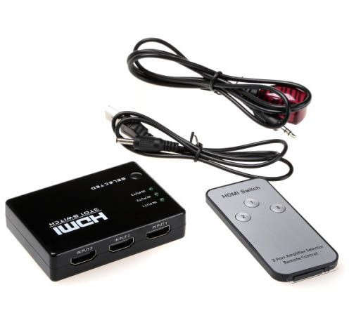 HDMI Switch 5 In 1  Support 1080p with Remote Control