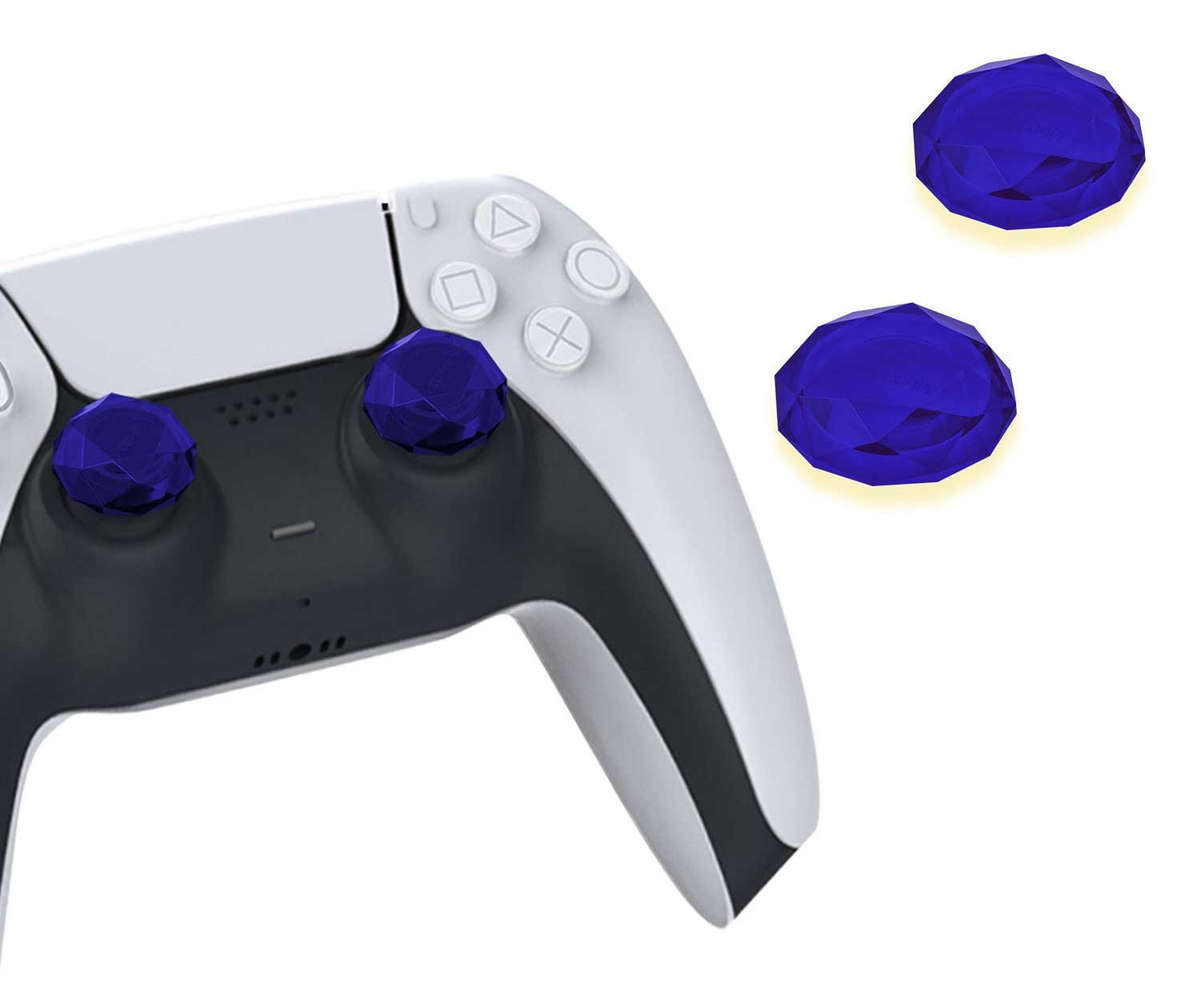 PS5 DUALSENSE CONTROLLER THUMBCAPS DIAMOND BLUE