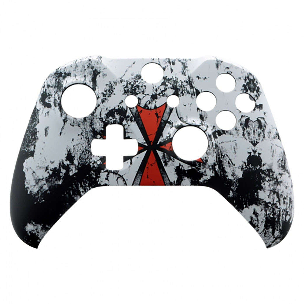 XBOX ONE S Controller Front Faceplate Art Series Resident Evil