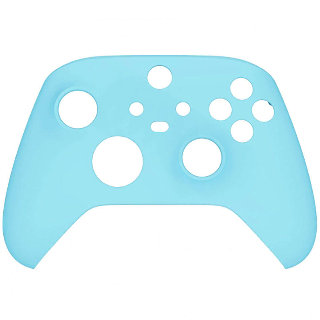XBOX SERIES S/X Controller Front Faceplate Soft Touch Series Heaven Blue