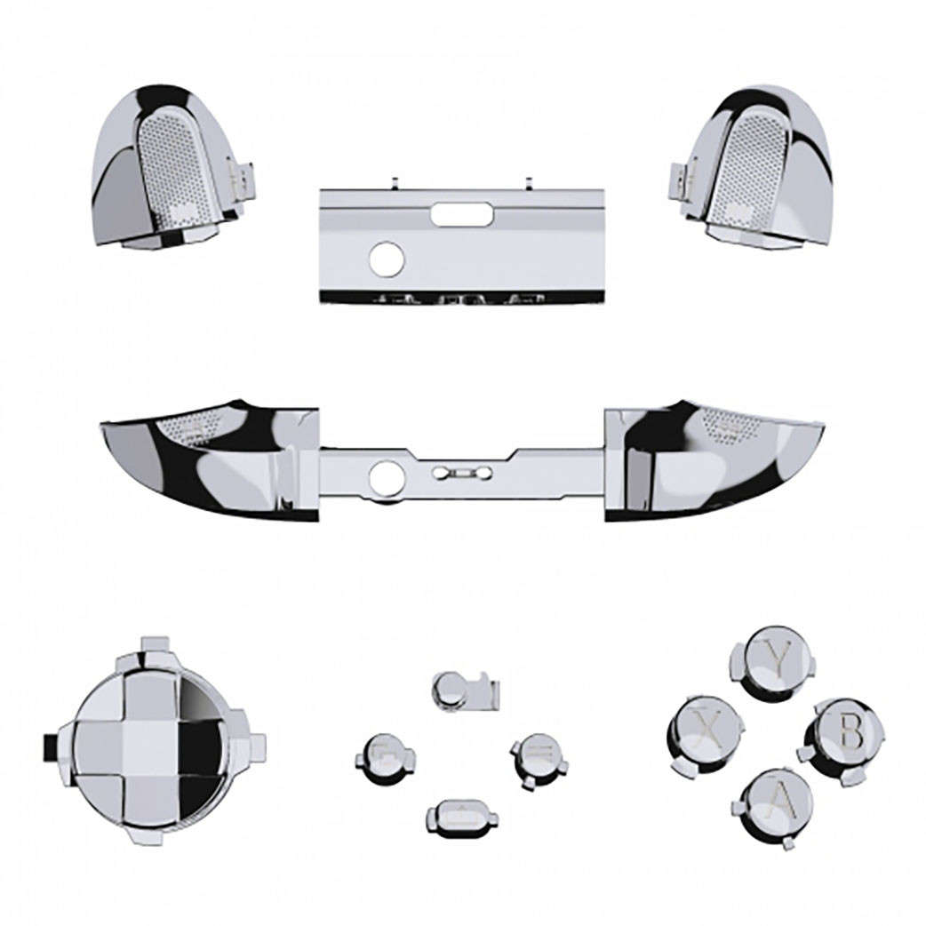 XBOX SERIES S/X Controller Button Set Chrome Silver