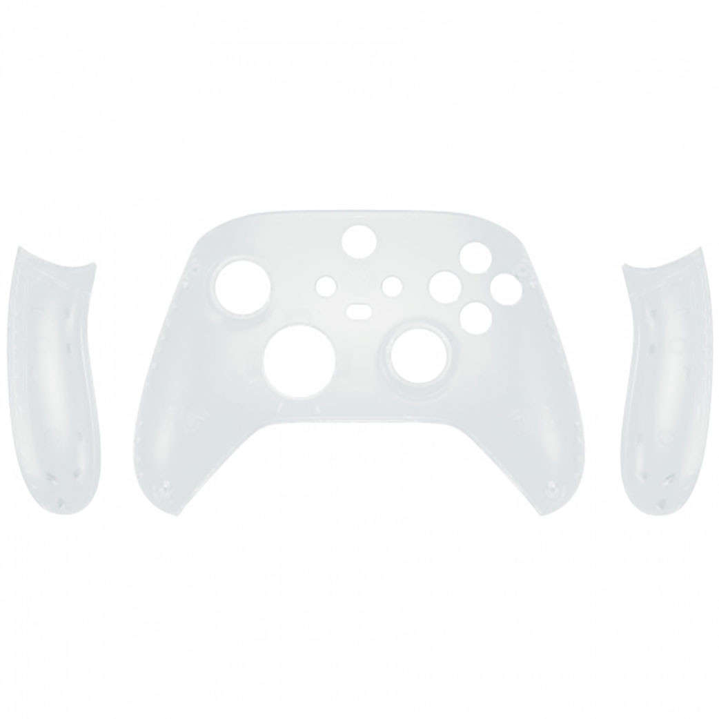 XBOX SERIES S/X Controller Front Faceplate With Side Rails Clear