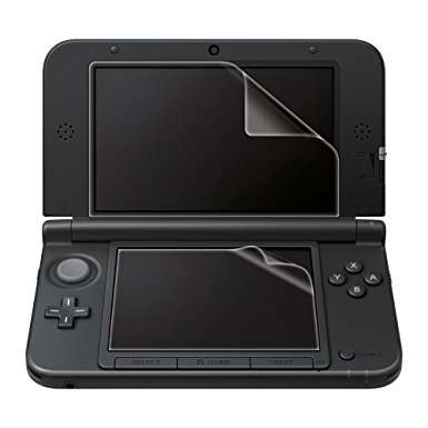 New 3DS Hori Anti-Scratch Skin Screen Protector Film Clear