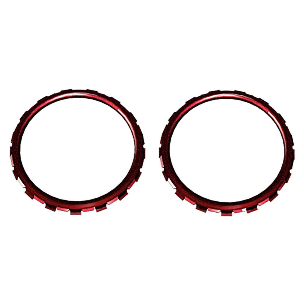 PS5 Dualsense Controller Accent Rings Glossy Vampire Red