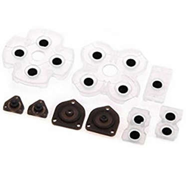 PS4 DualShock 4 Controller Oem Complete Conductive Rubber Pad 9Pcs Set)