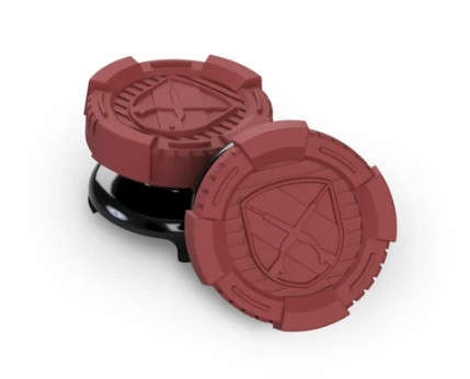 PS5 Dualsense Raised Performance Thumbstick Extenders FPS World War 2 Blood Red