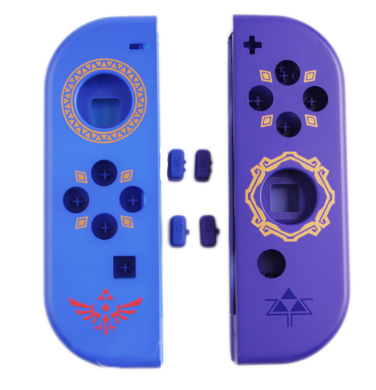 NS Switch Joy-con Left and Right Replacement Case ZELDA BLUE