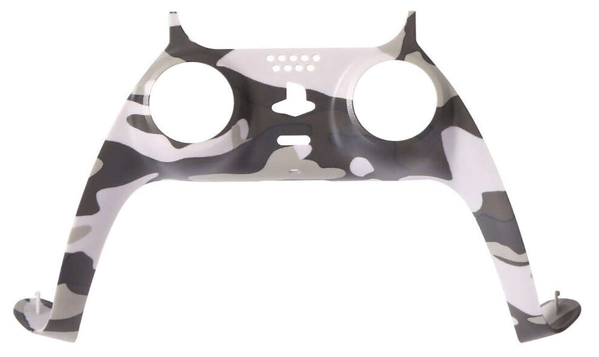 PS5 Dualsense Controller Plastic Trim Camouflage Grey