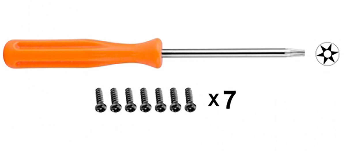 XBOX ONE Controller Case Screw set with T8 Screwdriver