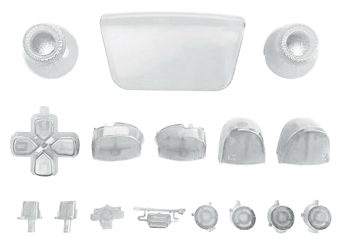PS5 Dualsense Controller Full Button Clear