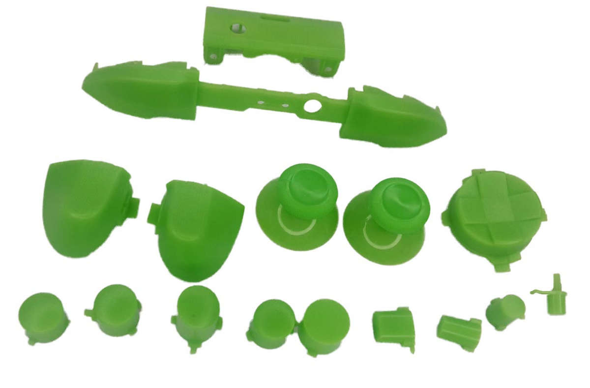 XBOX SERIES S/X Controller Full Button Set Solid Green