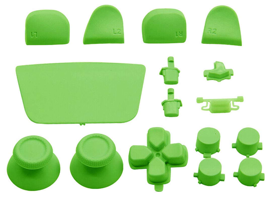 PS5 Dualsense Controller Full Button Solid Green