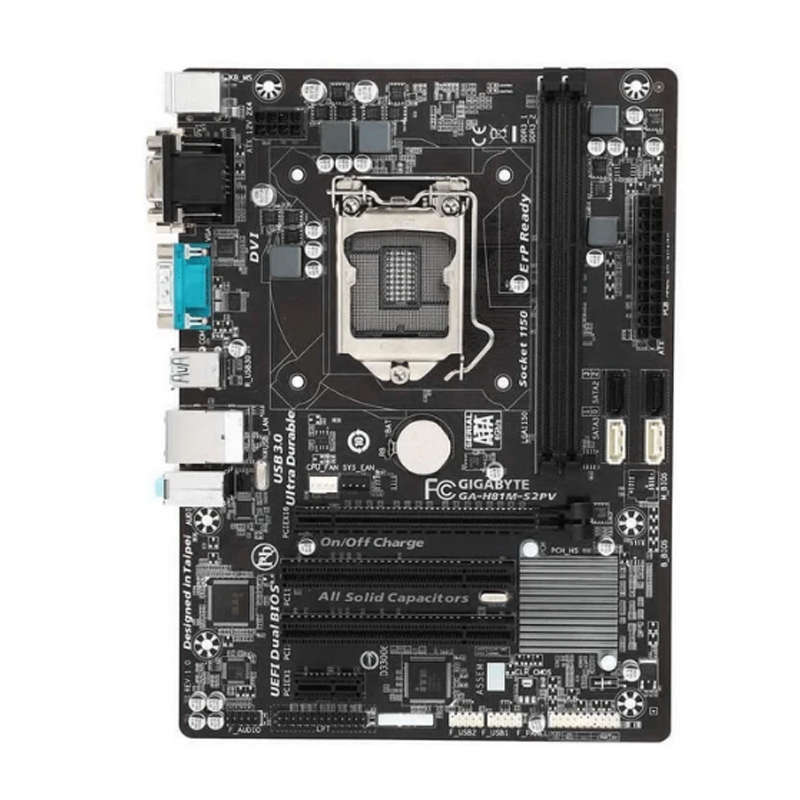 Gigabyte GA-H81M-S2PV Intel LGA 1150 Motherboard