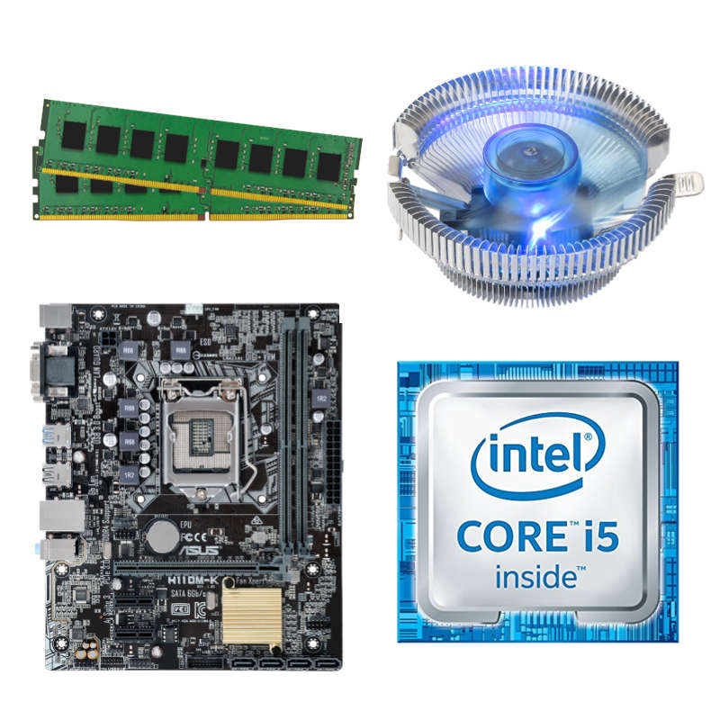 i5 6th Gen CPU, 8GB RAM, H110 Motherboard Combo