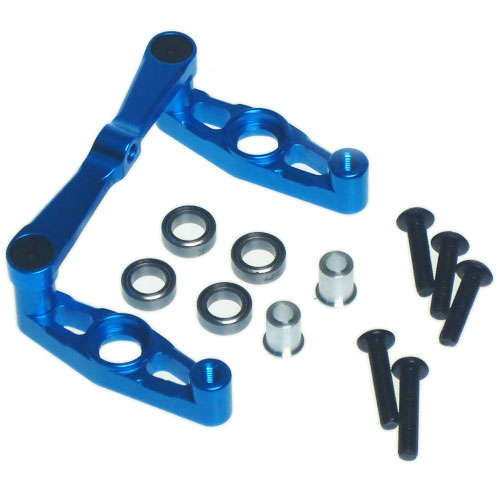 Yeah Racing Aluminum Ball Bearing Steering Set For Tamiya TT02 #TT02-042BU  - YeahRacing 0.10kg