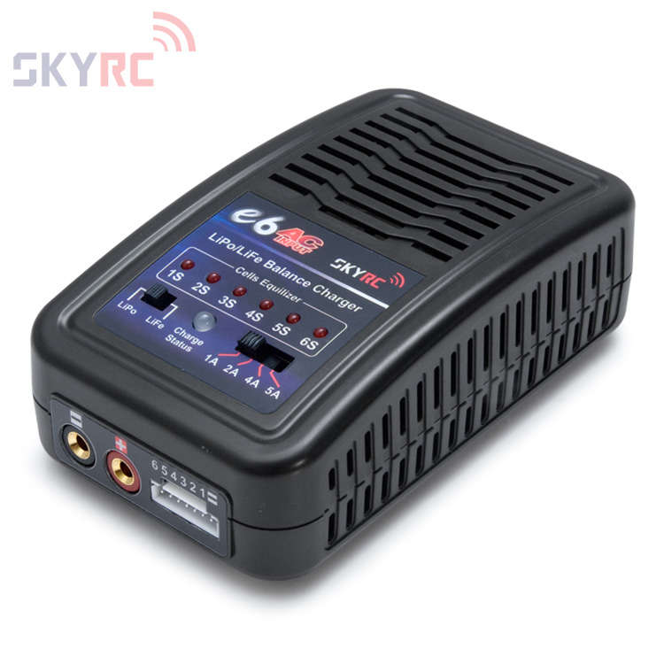 SkyRC - E6 Lipo/Life 2S-6S 50W Balance Charger ("SK-100052-02") - 0.50kg