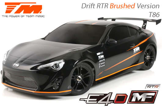 TeamMagic - E4D MF Drift Car Silver Ver. RTR-86 - 5kg