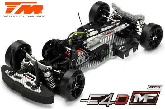TeamMagic - E4D MF Drift Car Silver Ver. RTR-86 - 5kg