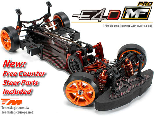 TeamMagic - E4D MF Pro 1/10 EP Drift Car - 2.50kg