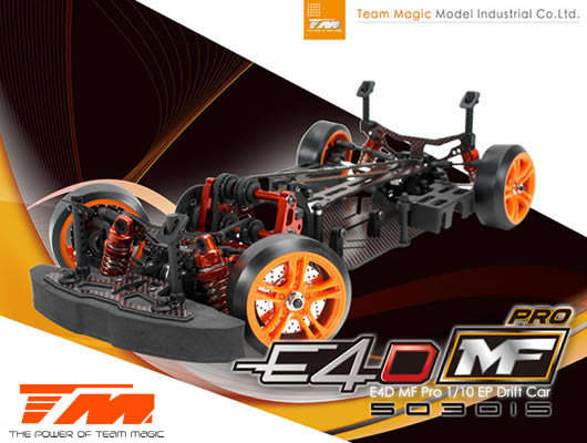 TeamMagic - E4D MF Pro 1/10 EP Drift Car - 2.50kg
