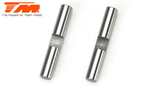 Team Magic Spare Part - G4RS - Differential Bevel Shaft (2 pcs) - TM-504016 - 0.10kg