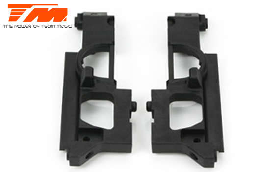 Team Magic Spare Part - G4RS - Front Bulkhead (2 pcs) - TM-504055 - 0.10kg