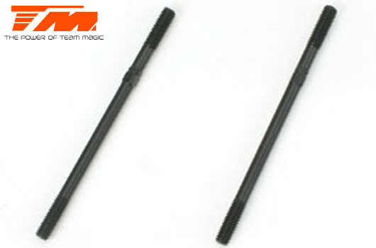 Team Magic Adjustable Rod - 3x 50mm (2 pcs) - TM-504104 - 0.10kg