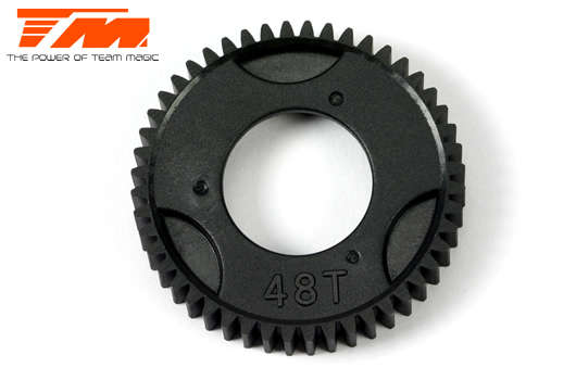 Team Magic Spare Part - Option Part - G4 - Spur Gear - 2nd Speed - 48T - TM-502106 - 0.10kg