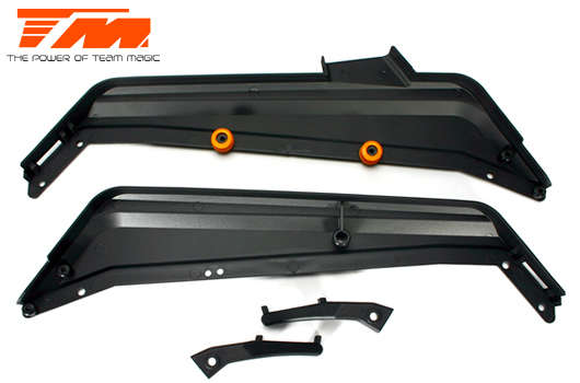 Replacement Part - M8JS/JR - Chassis Side Guards and Stiffener (2 pcs) - 560139 - 0.10kg