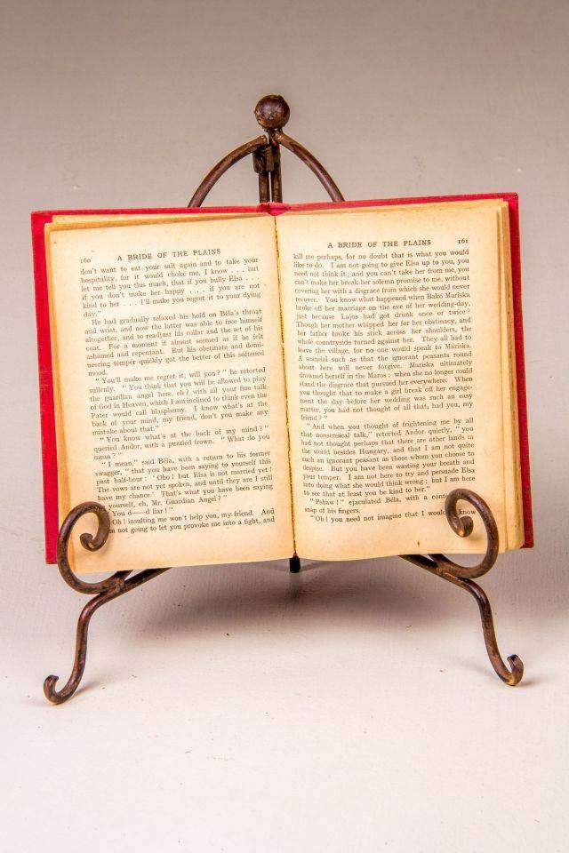 Picture / Book Stand Rust