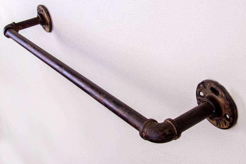 Towel Rack Small Brown