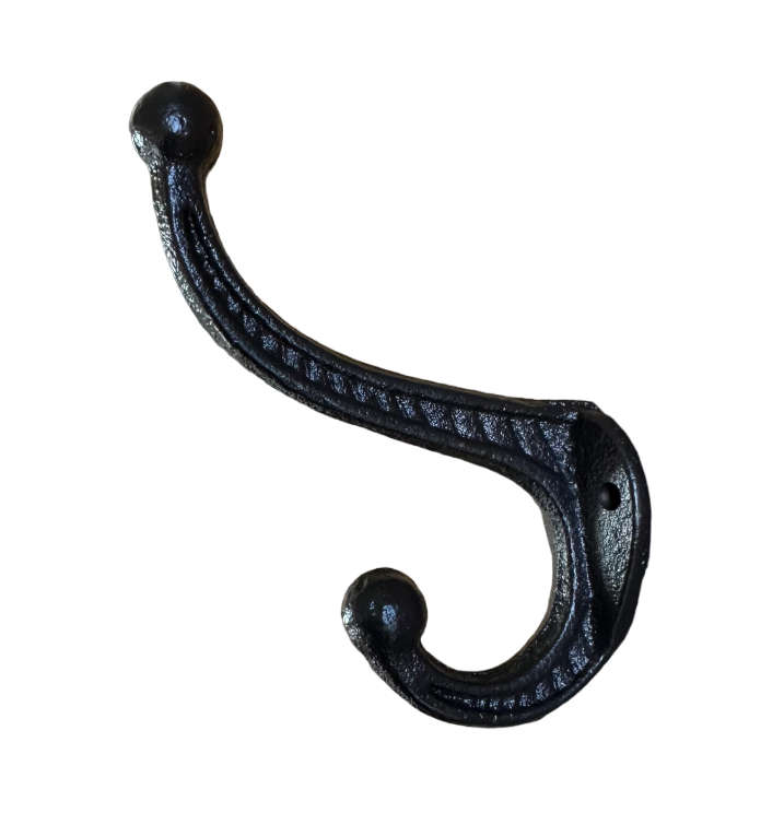 Double Hook Small Black