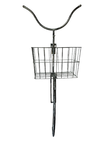 Wall Bicycle Antique Grey Wall Décor