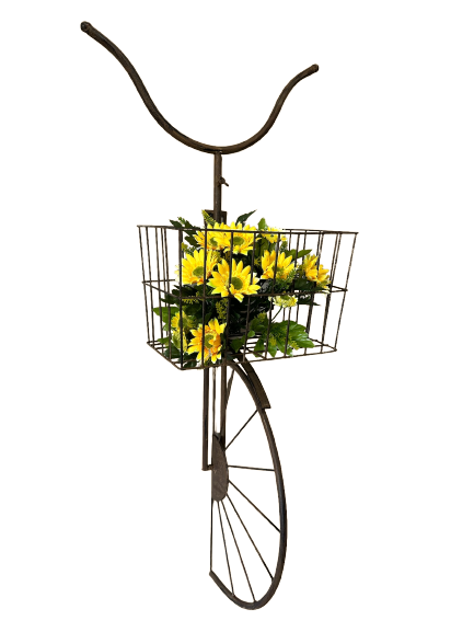 Wall Bicycle Brown Wall Décor